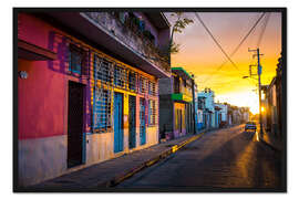 Gerahmter Kunstdruck Camagüey, Kuba