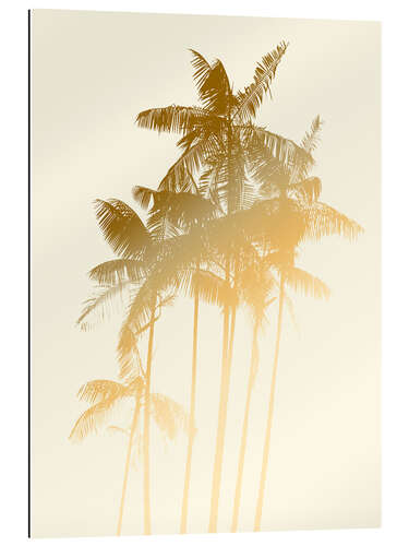 Gallery print Golden palm trees