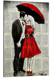 Magnettafel Sie trug rot