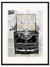 Gerahmter Kunstdruck So ist das Leben!