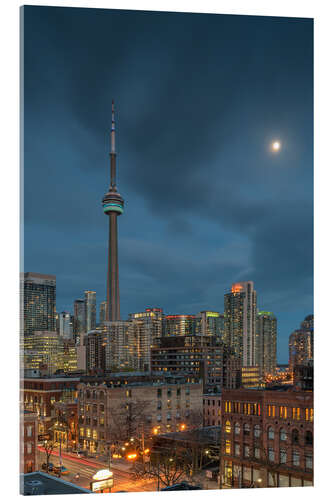 Acrylic print Toronto Downtown