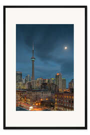 Gerahmter Kunstdruck Toronto Downtown