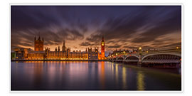 Plakat  London sunset - Elena Papadopolis
