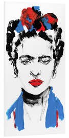 Foam board print Just Frida Kahlo