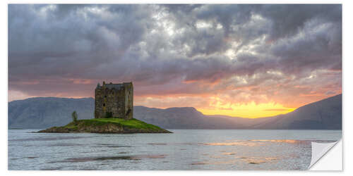 Naklejka na ścianę Castle Stalker