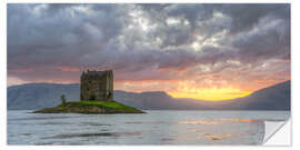 Naklejka na ścianę Castle Stalker