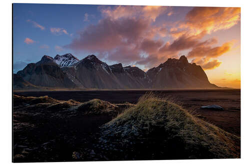 Aluminium print Vestrahorn