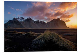 Foam board print Vestrahorn