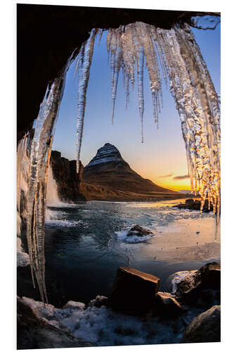 PVC print Kirkjufell