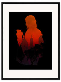 Gerahmter Kunstdruck The Walking Dead - Daryl Dixon