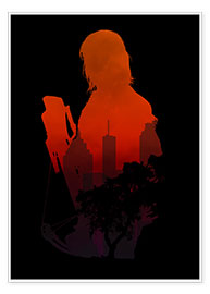 Plakat  The Walking Dead - Daryl Dixon - Alternative fanart - HDMI2K