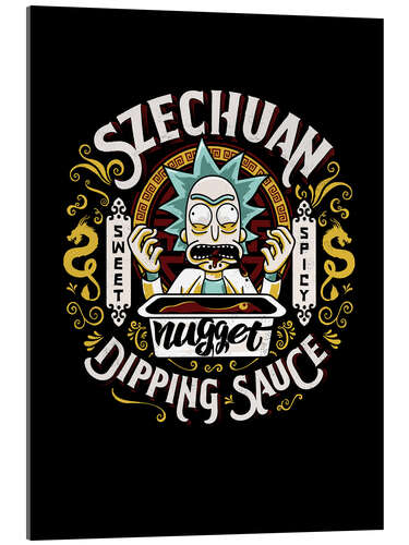 Acrylic print Szechuan Nugget Sauce