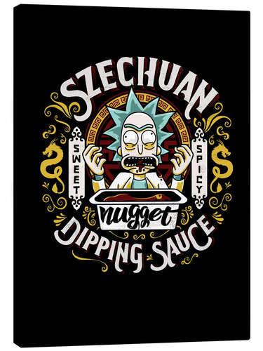 Canvas print Szechuan Nugget Sauce