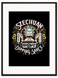 Gerahmter Kunstdruck Szechuan Nugget Sauce