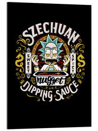 Stampa su plexi-alluminio Szechuan Nugget Sauce