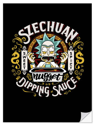 Wall sticker Szechuan Nugget Sauce