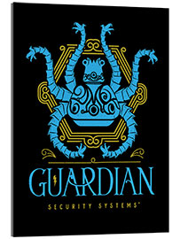 Acrylic print the guardian security