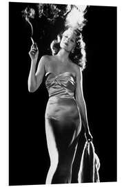 Foam board print Gilda de Charles Vidor - Rita Hayworth