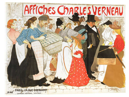 Akrylglastavla Affiches Charles Verneau