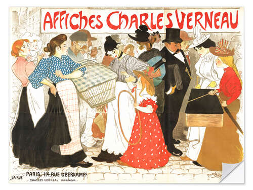 Sticker mural Affiches Charles Verneau