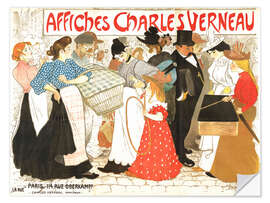 Sticker mural Affiches Charles Verneau