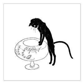 Tableau Cats: Pictures without Words - Théophile-Alexandre Steinlen