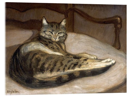Cuadro de metacrilato Cat on a Chair