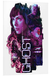 Print på skumplade Ghost in the Shell