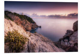 Cuadro de PVC Morning light at the lighthouse Cala Ratjada / Capdepera (Majorca / Spain)