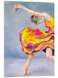 Acrylic print Dance and emotion