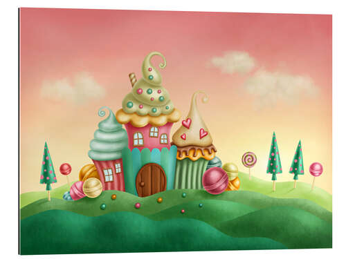 Gallery print Cupcake houses