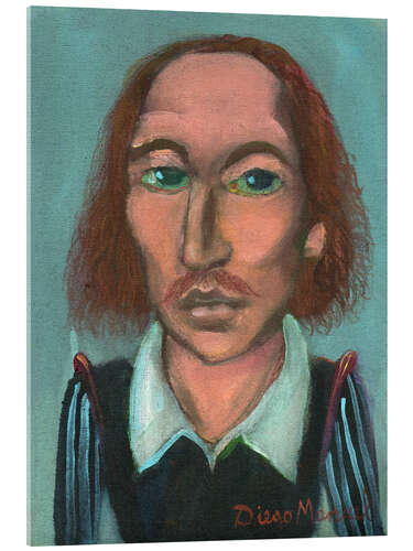 Acrylic print William shakespeare