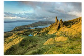 Acrylic print Old Man of Storr in the morning light, Isle of Skye, Scotland