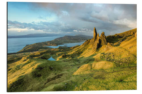 Cuadro de aluminio Old Man of Storr in the morning light, Isle of Skye, Scotland