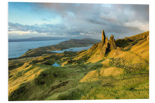 PVC-tavla Old Man of Storr in the morning light, Isle of Skye, Scotland