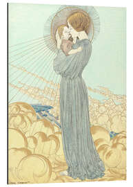 Magnettafel Jungfrau mit Kind