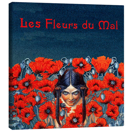 Canvas print Le fleurs du mal 