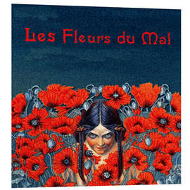 Tableau en PVC Le Fleurs du Mal