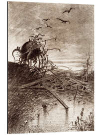 Magnettafel Demolierter Marsianer