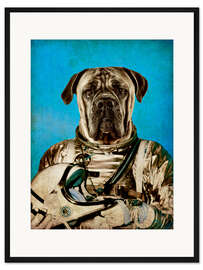 Gerahmter Kunstdruck Space Traveler