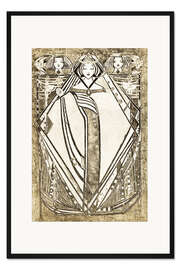 Gerahmter Kunstdruck Die Königin der Diamanten und ihre vier Königinnen