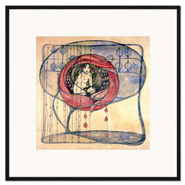 Framed art print Study on the mind III