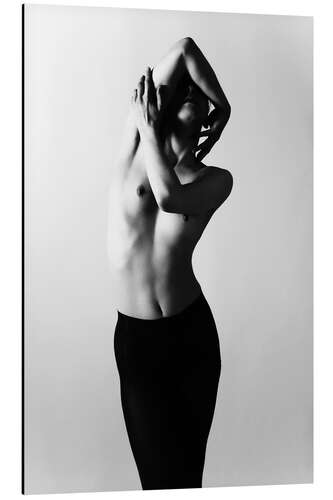 Aluminium print Artistic nude