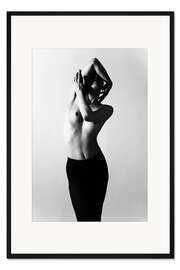 Gerahmter Kunstdruck Künstlerischer Akt