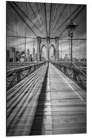 Magnettafel NEW YORK CITY Brooklyn Bridge