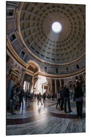 Aluminium print The Pantheon in Rome, Italy