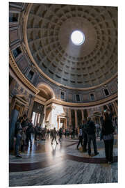 Foam board print The Pantheon in Rome, Italy