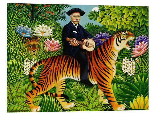 Stampa su PVC Il sogno di Henri Rousseau