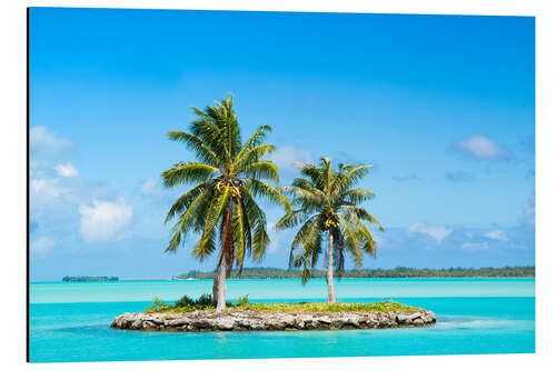 Tableau en aluminium Tropical island in the South Seas