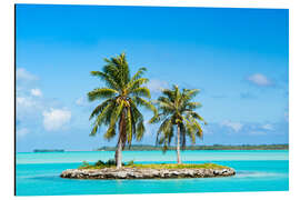 Magnettafel Urlaub auf einer tropischen Insel in der Südsee